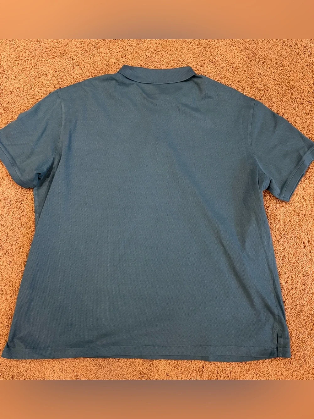 Ralph Lauren Purple Lable Men’s Slate Blue Polo with Signature Pony, size XXL